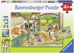 Puzzle Day on the Farm 2x24 Pieces