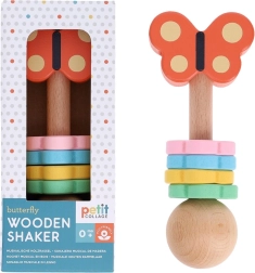 Leseni ropotuljica Metulj Petit Collage