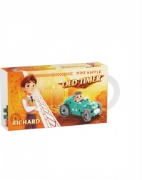 Mini Waffle vintage car turquoise