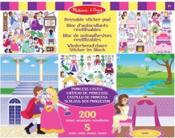 Hergebruikbare stickers – prinsessenkasteel