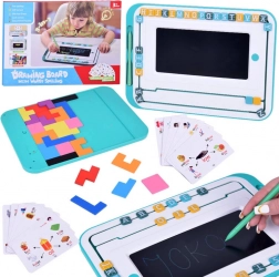 Educational Set 3-in-1 LCD Board and English Learning Cards