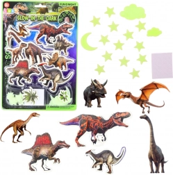 Fluorescent Wall Stickers – Dinosaurs and Stars