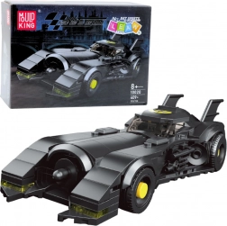 Versenyautó építőkészlet – 409 darab, fekete