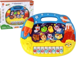 Educatieve piano met ruimtethema