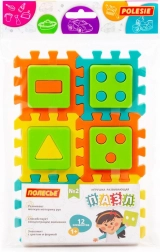 Wooden insert puzzle for children 3+