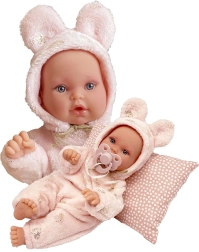 Antonio Juan Kika poupée réaliste bébé 27 cm avec corps souple et membres articulés