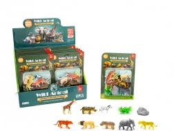 Wild Animals Figurine Set 10 pcs 6 cm