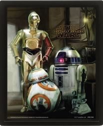 3D obraz STAR WARS: Droids