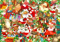 Puzzle Vintage Christmas 1000 Pieces