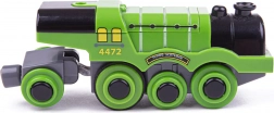 Electric Locomotive Bigjigs Rail Flying Scotsman Green