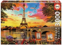 Educa Puzzle Sunset in Paris 3000 Pieces