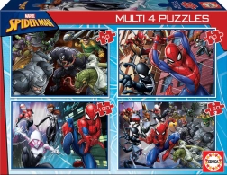 Educa Puzzle Spiderman 4-in-1