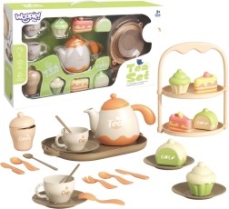 Woopie tea and dessert set for kids 25 pcs