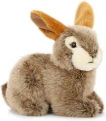 Plysbamse-kanin 20 cm brun