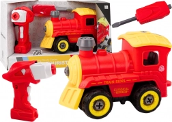 Take-Apart Remote Control Locomotive – Red