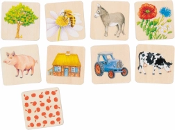 Memory in legno Campagna di GOKI