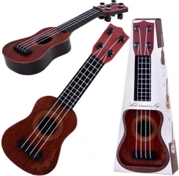 Mini ukulele gyerekeknek 25 cm – Barna