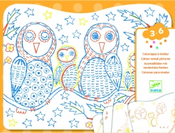 Kúzelné maľovanie Sova a priatelia