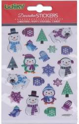 3D Stickers Christmas 19 × 10.5 cm – Christmas