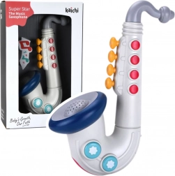 Interactive musical saxophone for children