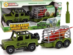 Off-Road Car Transporter DIY Green Dinosaur