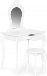 Children's vanity table with mirror and stool ECOTOYS