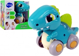 Dinosauro su ruote – figurina di Spinosaurus blu