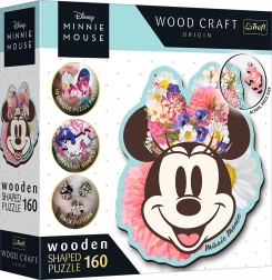 wooden puzzle Minnie 160 pieces