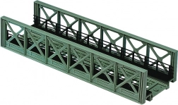Roco box girder bridge H0 single-track plastic model 1:87