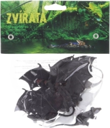 Vleermuizen en ratten – plastic diertjes in zakje