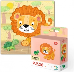 Lion puzzle 16 pieces