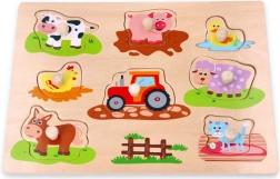 Puzzle with Handles Farm Friends and Tractor