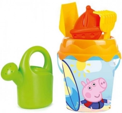 Bucket with accessories 17 cm Peppa Pig