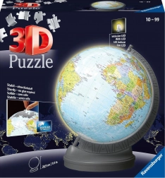 Ravensburger 3D Light-Up Globe Puzzle 540 Pieces