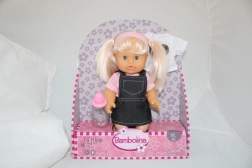 poupée Bambolina Nena 36 cm avec biberon et t-shirt de rechange