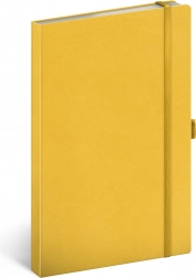 Lined Notebook NOTIQUE Yellow 13 × 21 cm