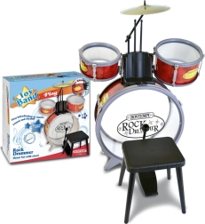 Batterie pour enfants avec tabouret