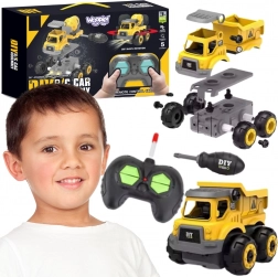 Woopie op afstand bestuurbare DIY graafmachine