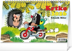 Calendario da tavolo Krtko 2026