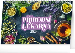 Asztali naptár Természet patikája 2024, 23,1 × 14,5 cm