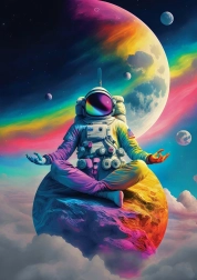 Puzzle Art Puzzle vesmírna pohoda 1000 dielikov