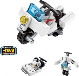 QMAN Motorcycle 3-in-1 – mini building set (36 pieces)