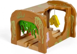 Bigjigs Rail wooden monster tunnel