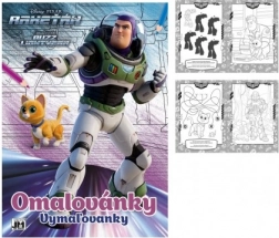 Coloring Book Rocket Guy A4