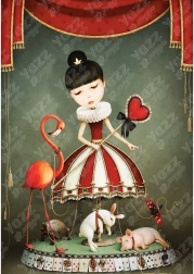 Sestavljanka Dekle s sejma 1000 kosov