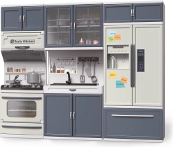 Legekøkken med effekter 36x7x30 cm