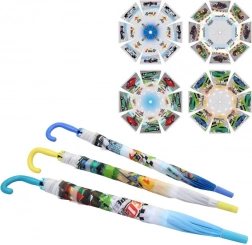 Gyermek esernyő autós motívumokkal