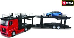 Metalen model Mercedes-Benz Actros Transporter