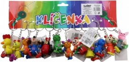Drveni privjesak životinja za ključeve