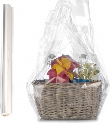 Cellophane Roll Transparent 70 cm x 2 m